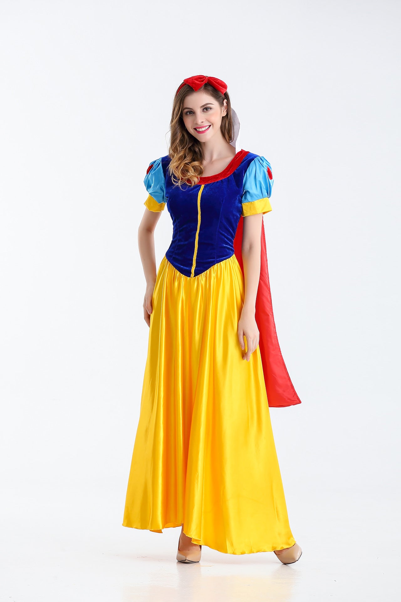 Snow White Adult Cosplay Costume - Fairy Tale Halloween & Stage Dress