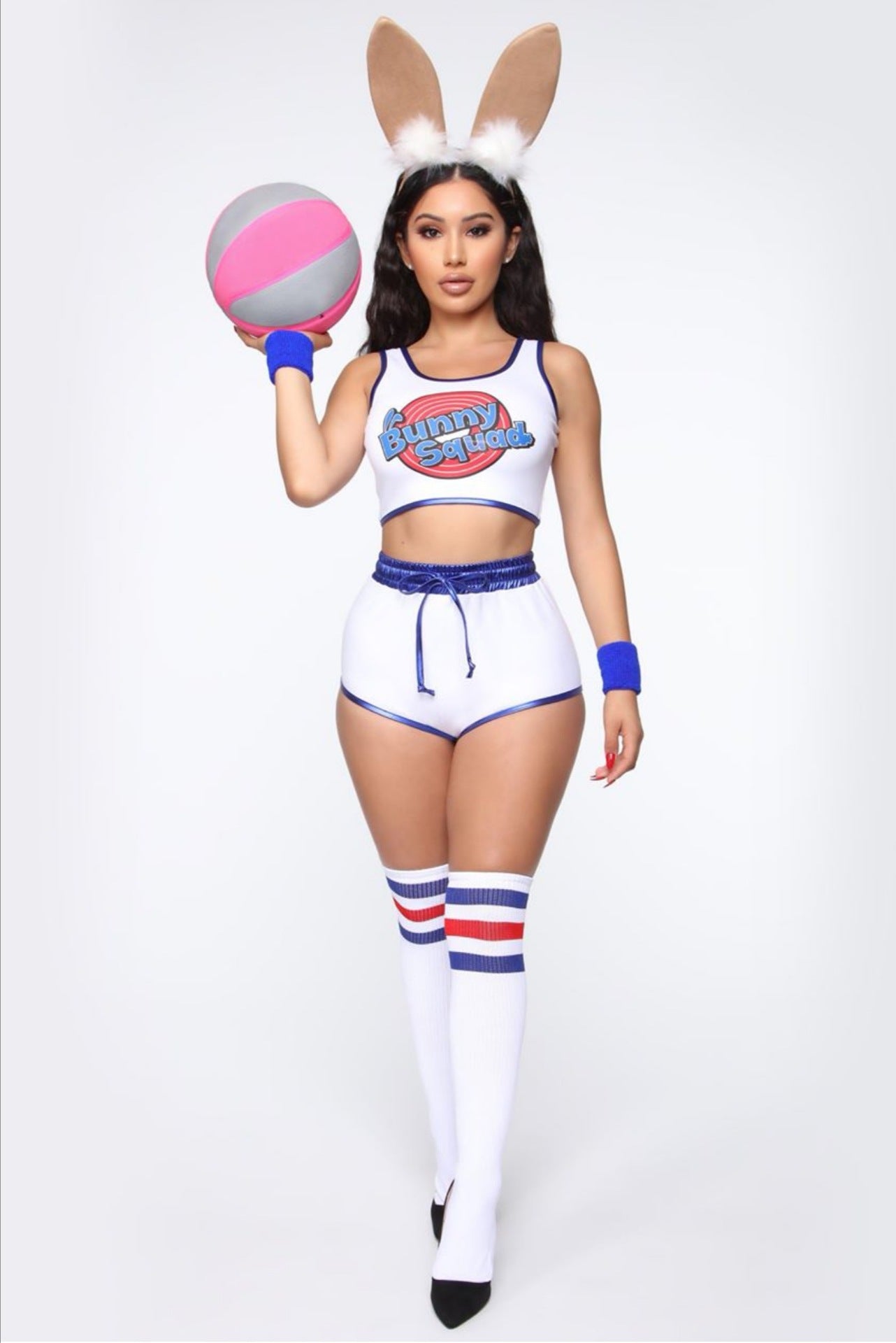 Cheerleader Two-Piece Costume - Tank Top & Shorts Set