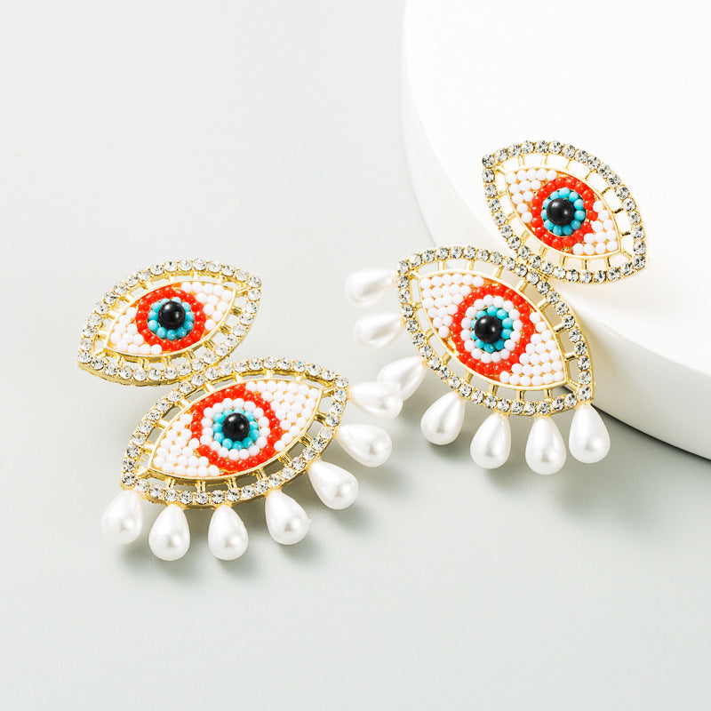 Mesmerizing 'Ins The Same Angel's Eye' Earrings: Unveiling Elegance and Individuality in Every Glance