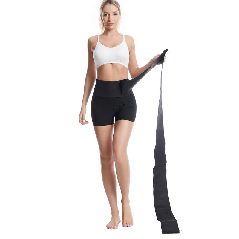 New Two-In-One Belly Wrapping Sweat Pants