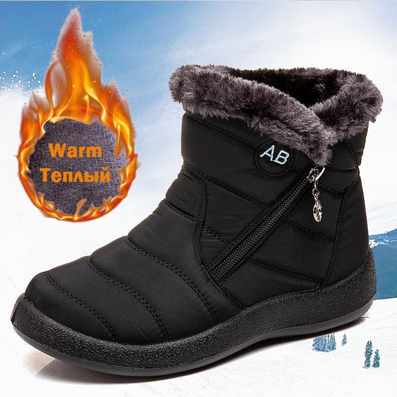 Sensually Stylish Waterproof Snow Boots