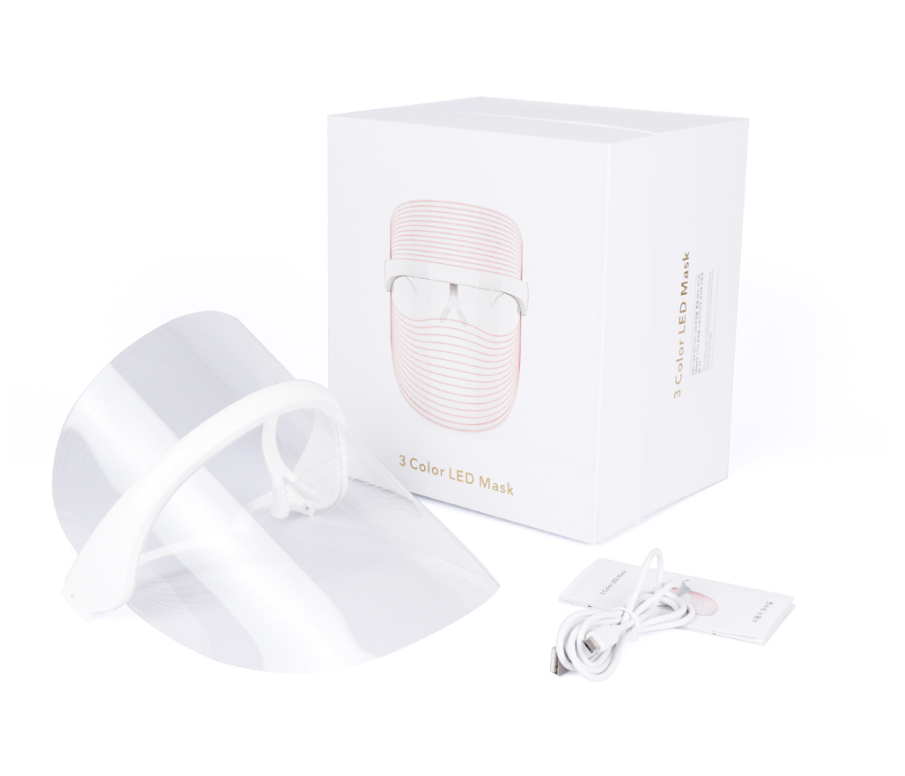 LED Light Therapy Face Mask: Anti-Aging Beauty Device