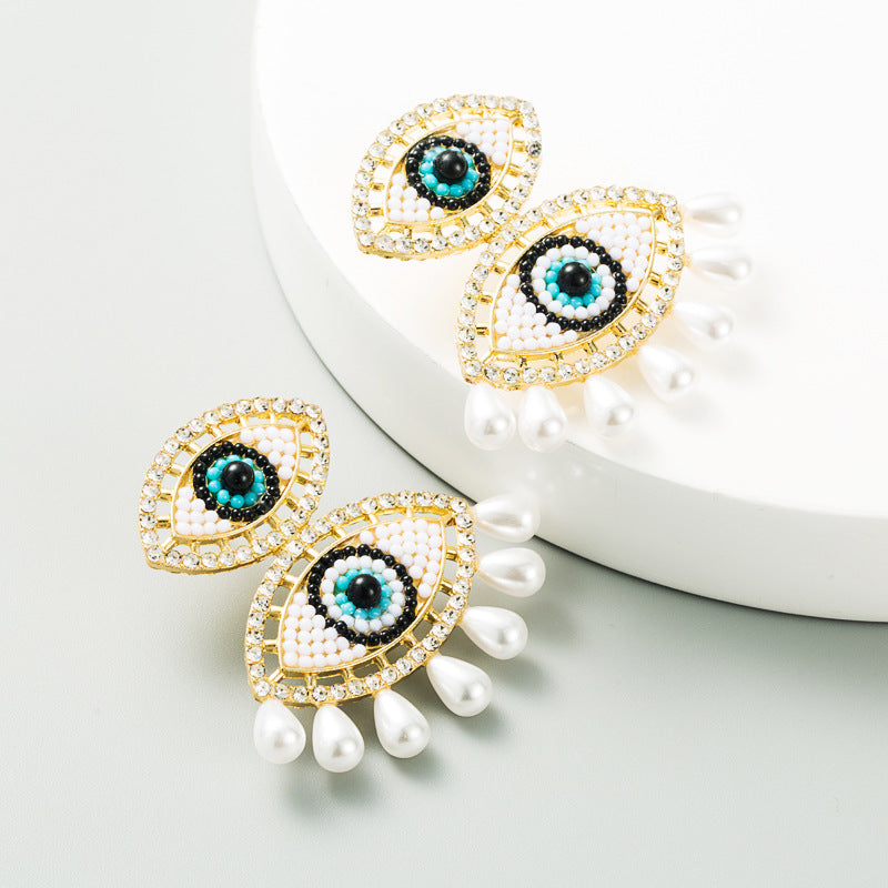 Mesmerizing 'Ins The Same Angel's Eye' Earrings: Unveiling Elegance and Individuality in Every Glance