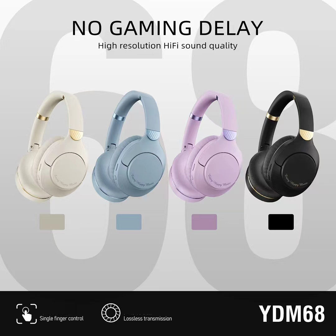 Bluetooth headset with heavy bass gaming headset