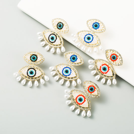 Mesmerizing 'Ins The Same Angel's Eye' Earrings: Unveiling Elegance and Individuality in Every Glance