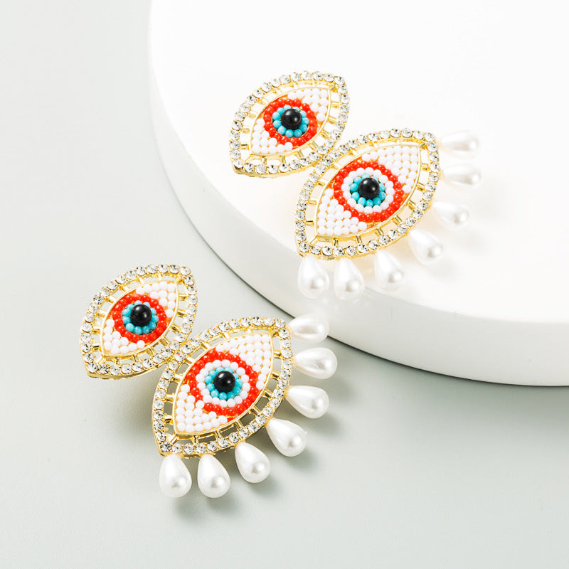 Mesmerizing 'Ins The Same Angel's Eye' Earrings: Unveiling Elegance and Individuality in Every Glance