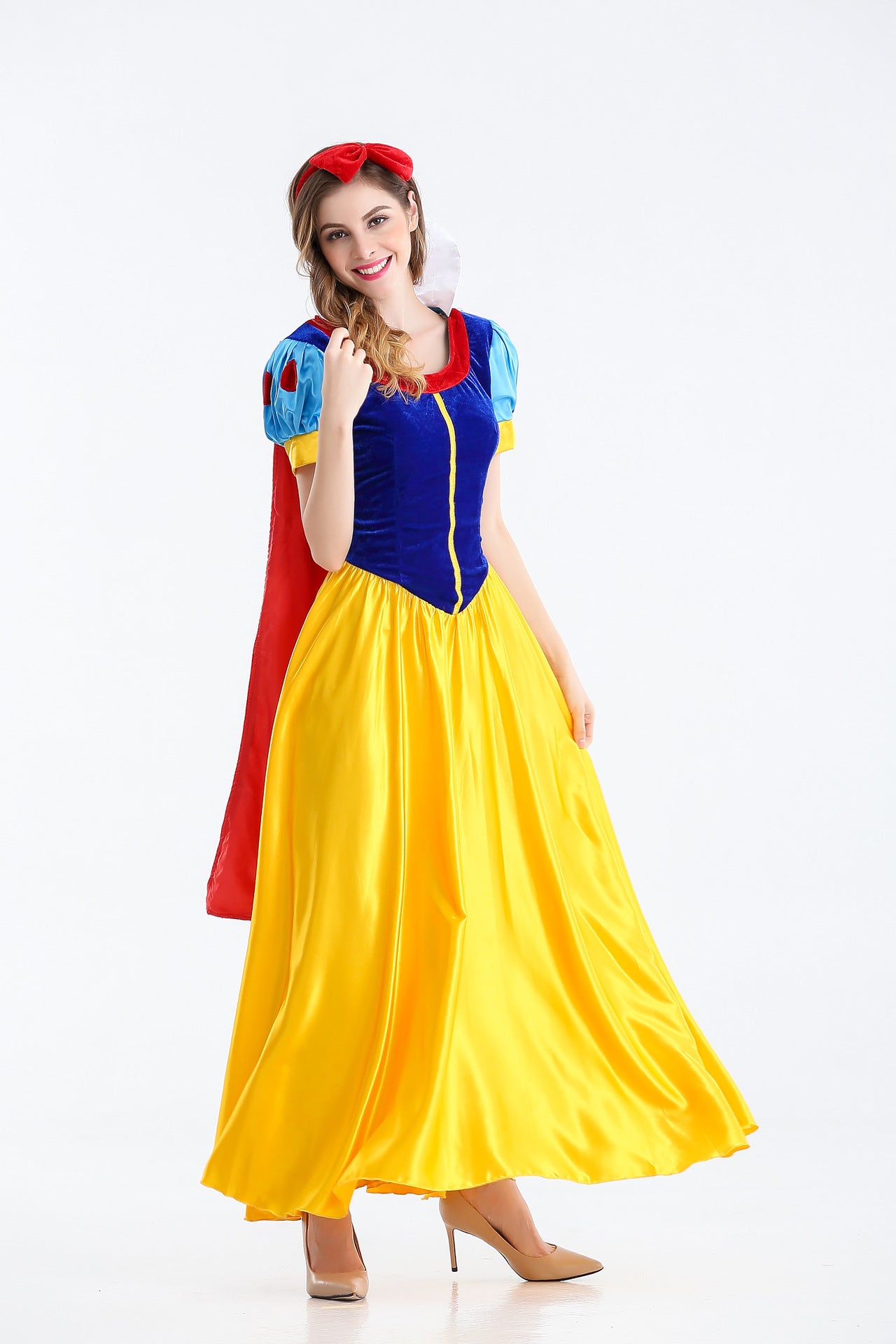 Snow White Adult Cosplay Costume - Fairy Tale Halloween & Stage Dress