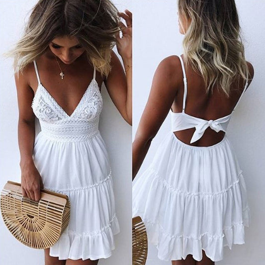 Boho Beach Goddess Dress