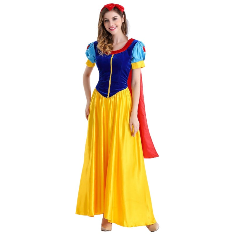 Snow White Adult Cosplay Costume - Fairy Tale Halloween & Stage Dress