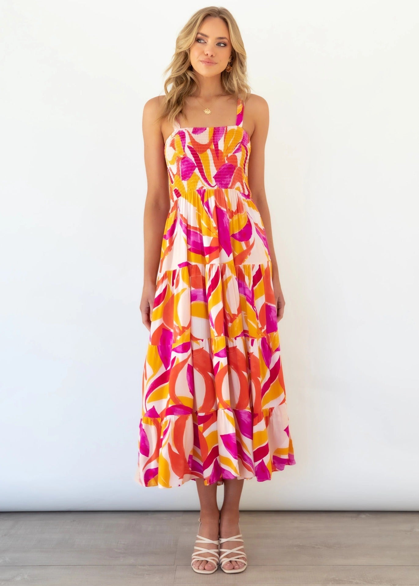 Radiate Summer Charm: Explore our Collection of Cute Printed Summer Dresses