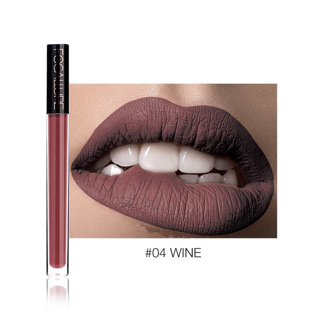 Matte Lipstick: Waterproof Pigment