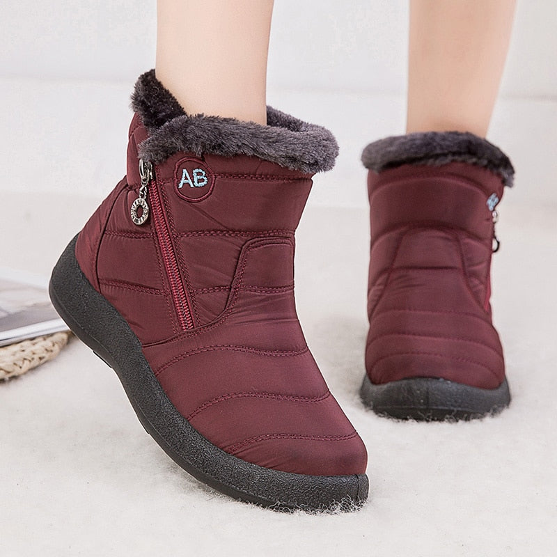 Sensually Stylish Waterproof Snow Boots