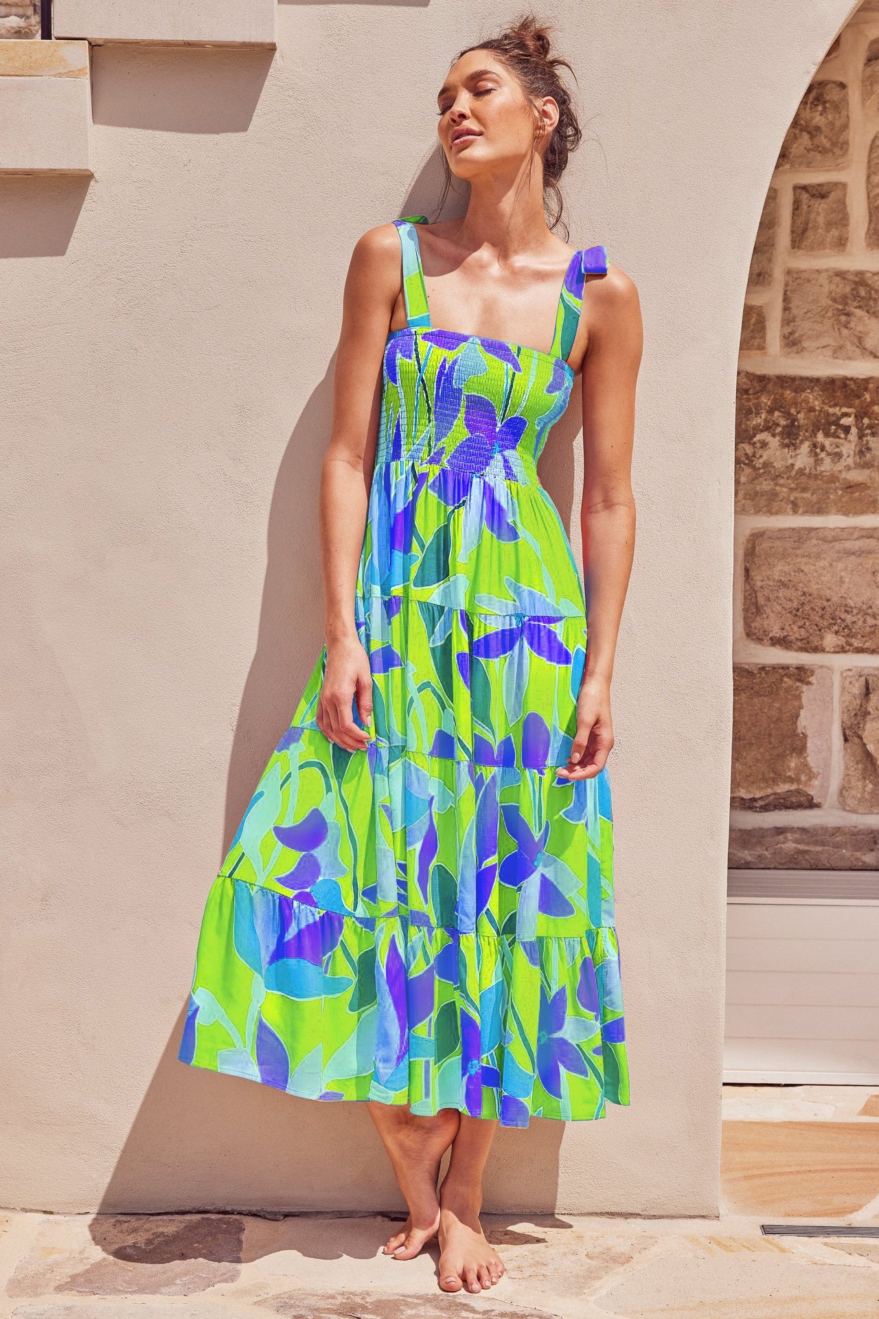 Radiate Summer Charm: Explore our Collection of Cute Printed Summer Dresses