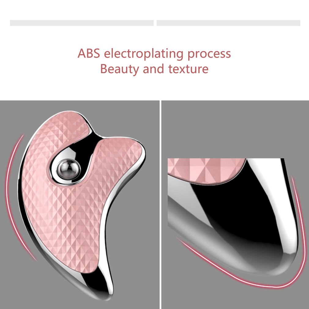 Heating Scraping Facial Massager: Beauty Instrument