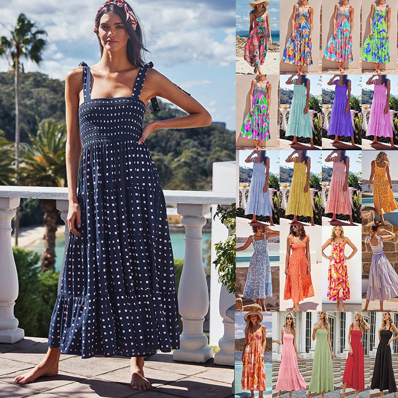 Radiate Summer Charm: Explore our Collection of Cute Printed Summer Dresses