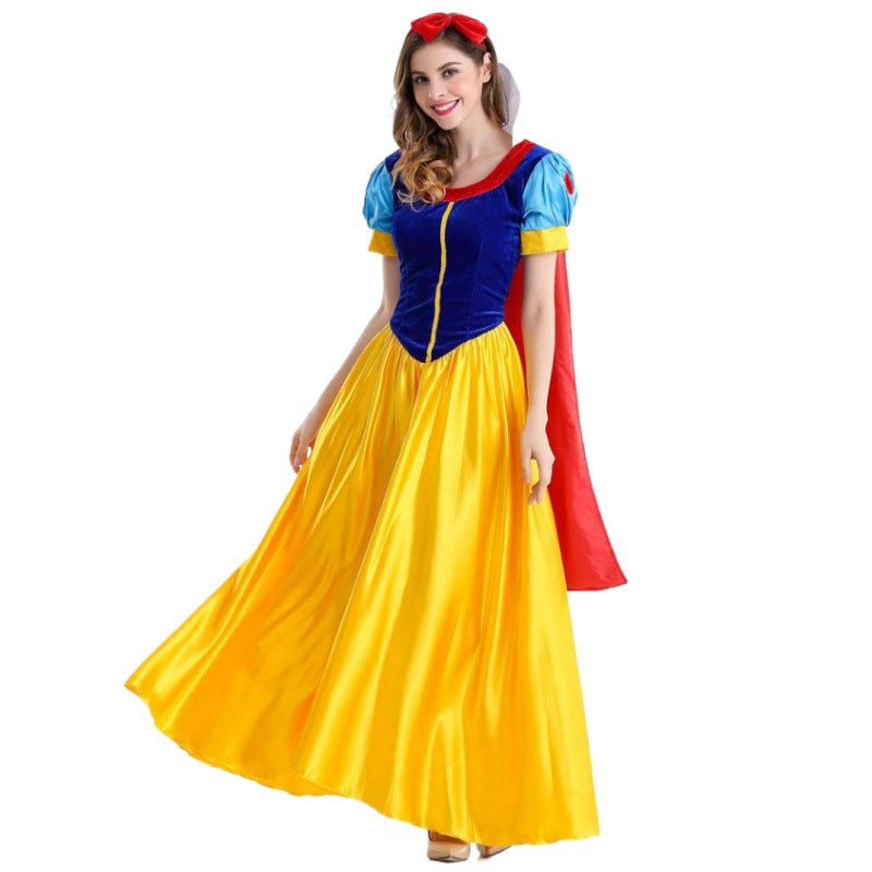 Snow White Adult Cosplay Costume - Fairy Tale Halloween & Stage Dress