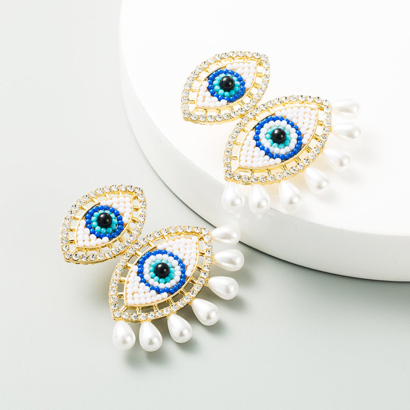 Mesmerizing 'Ins The Same Angel's Eye' Earrings: Unveiling Elegance and Individuality in Every Glance