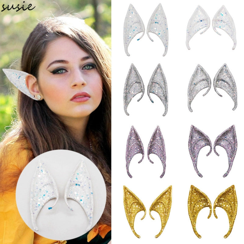 Elf Ears Halloween Cosplay - Pointed Fairy, Vampire, Anime Costume Accessories