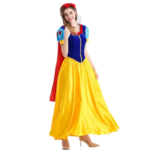 Snow White Adult Cosplay Costume - Fairy Tale Halloween & Stage Dress