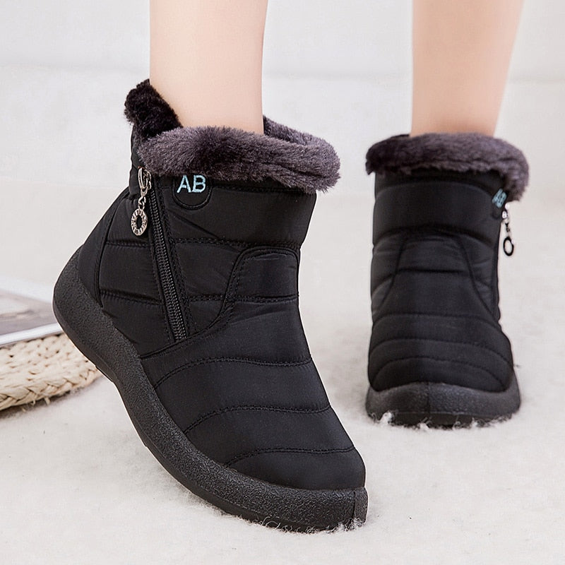 Sensually Stylish Waterproof Snow Boots