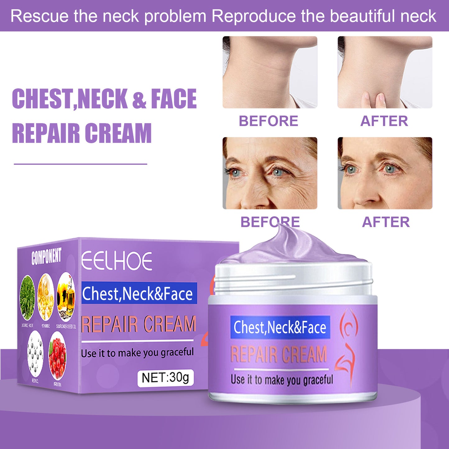 Swan Neck Cream: Lift, Tighten, & Brighten Skin