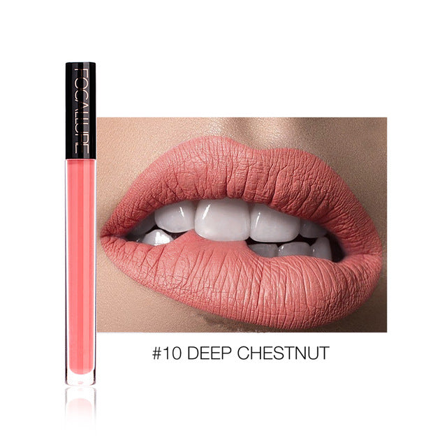 Matte Lipstick: Waterproof Pigment