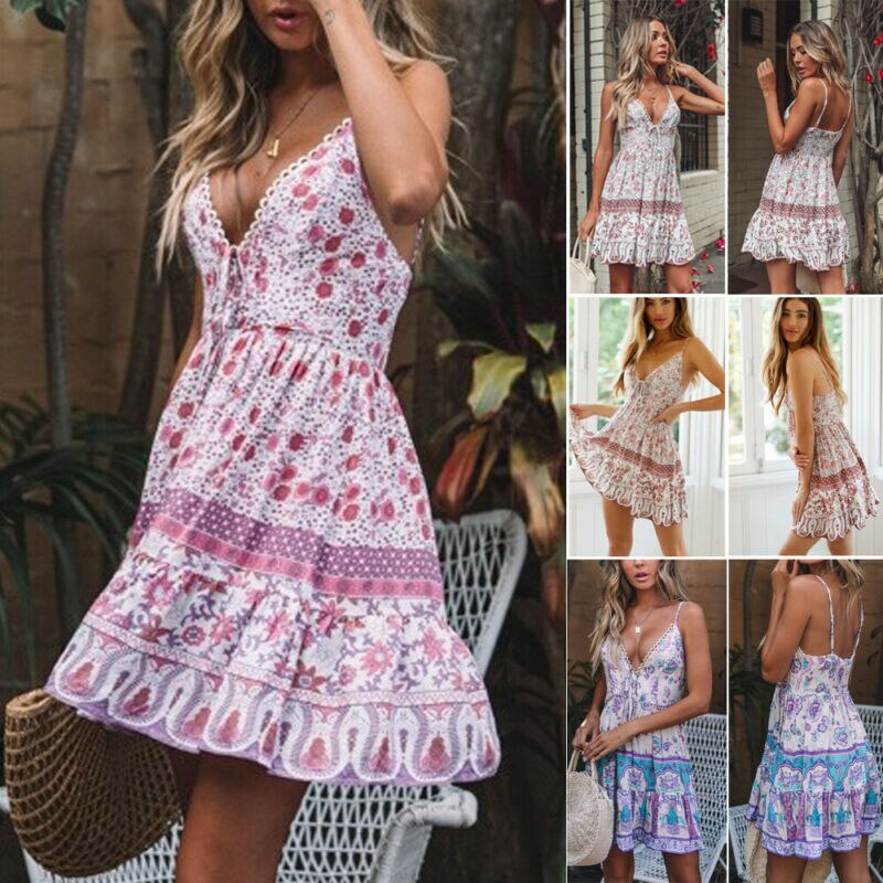 Sexy Chiffon Mini Dress